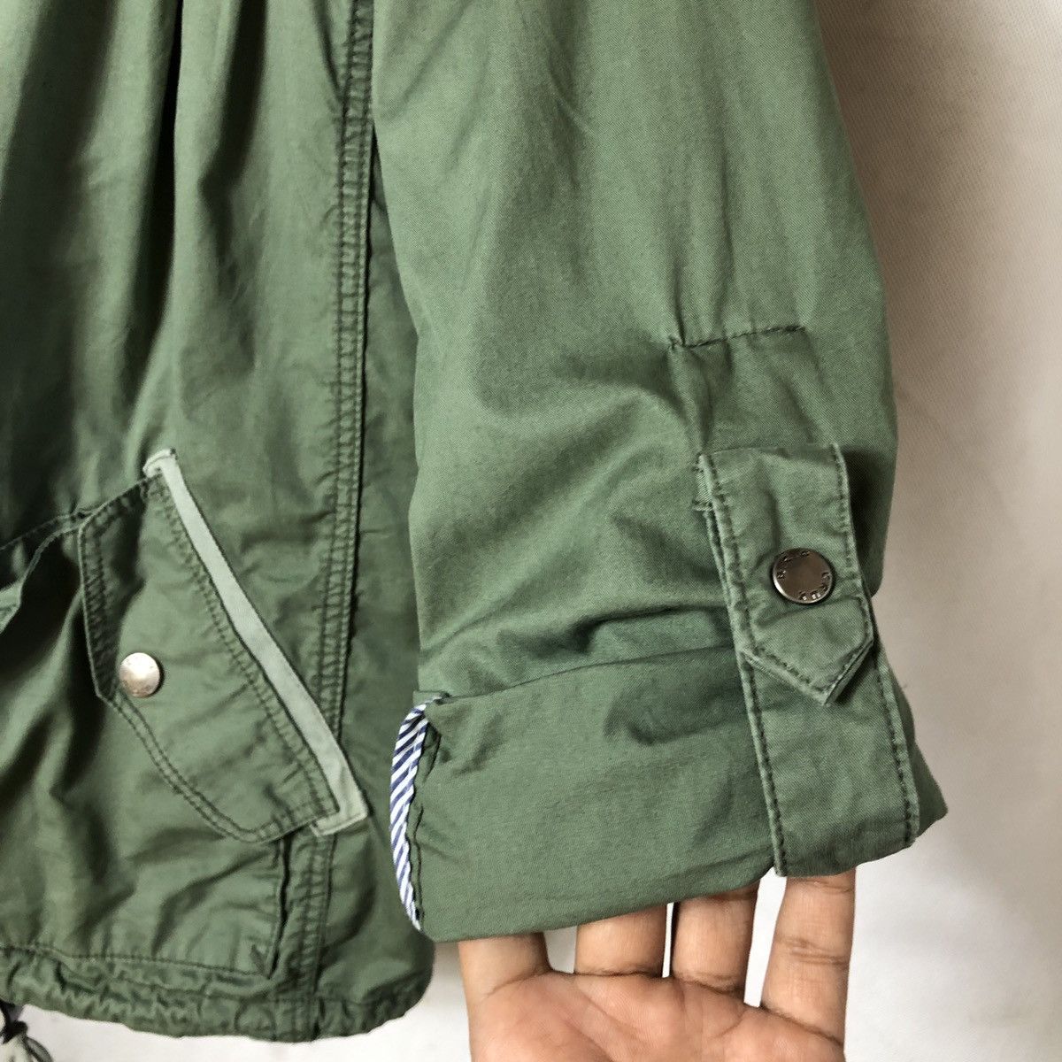 Japanese Brand BCR Parachute Cargo Gas Mask Hoodie Zipper Jacket Size US S / EU 44-46 / 1 - 14 Thumbnail
