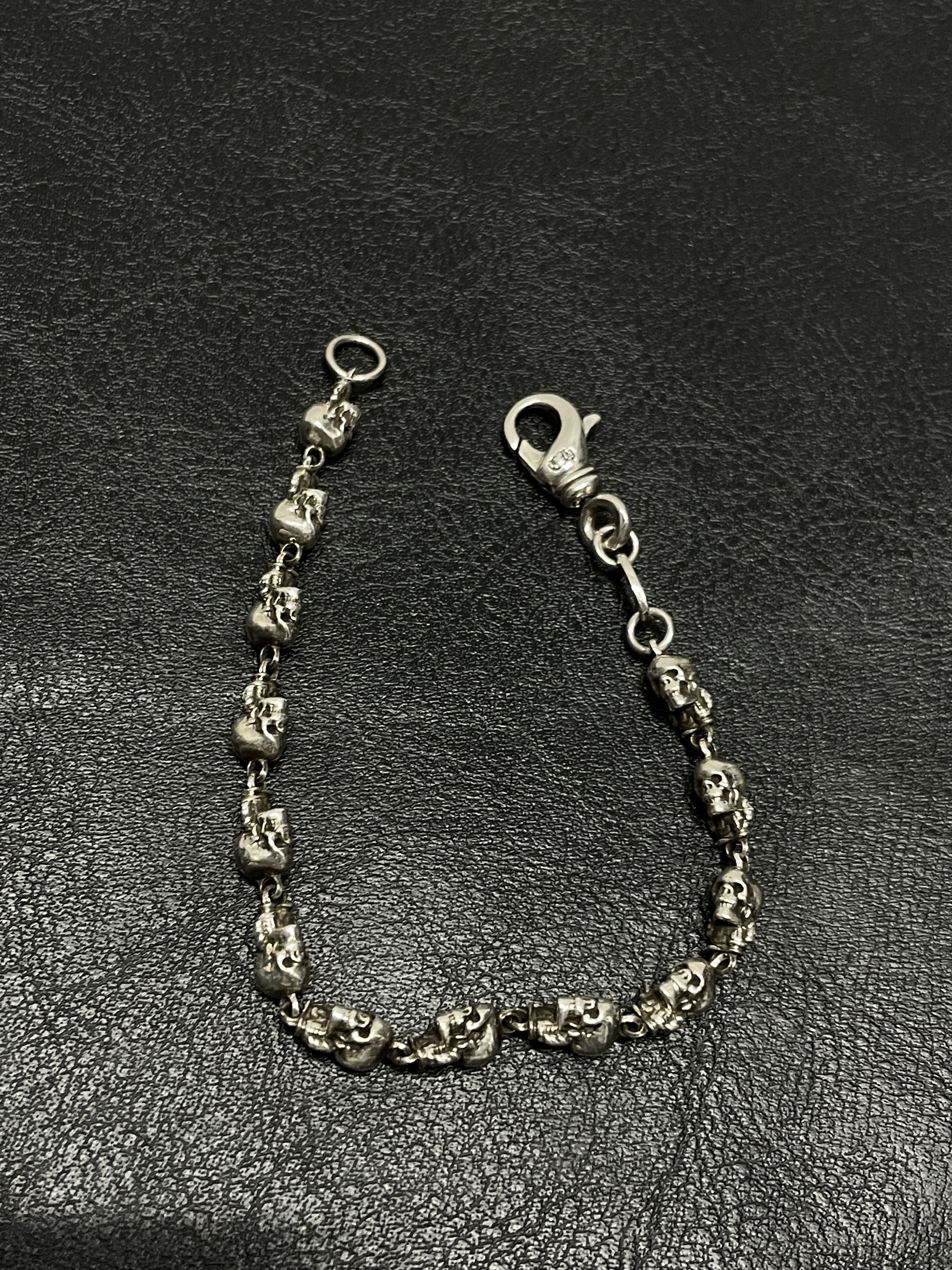 Chrome Hearts Chrome Hearts Tiny Foti Delfino Bracelet 18cm Rare