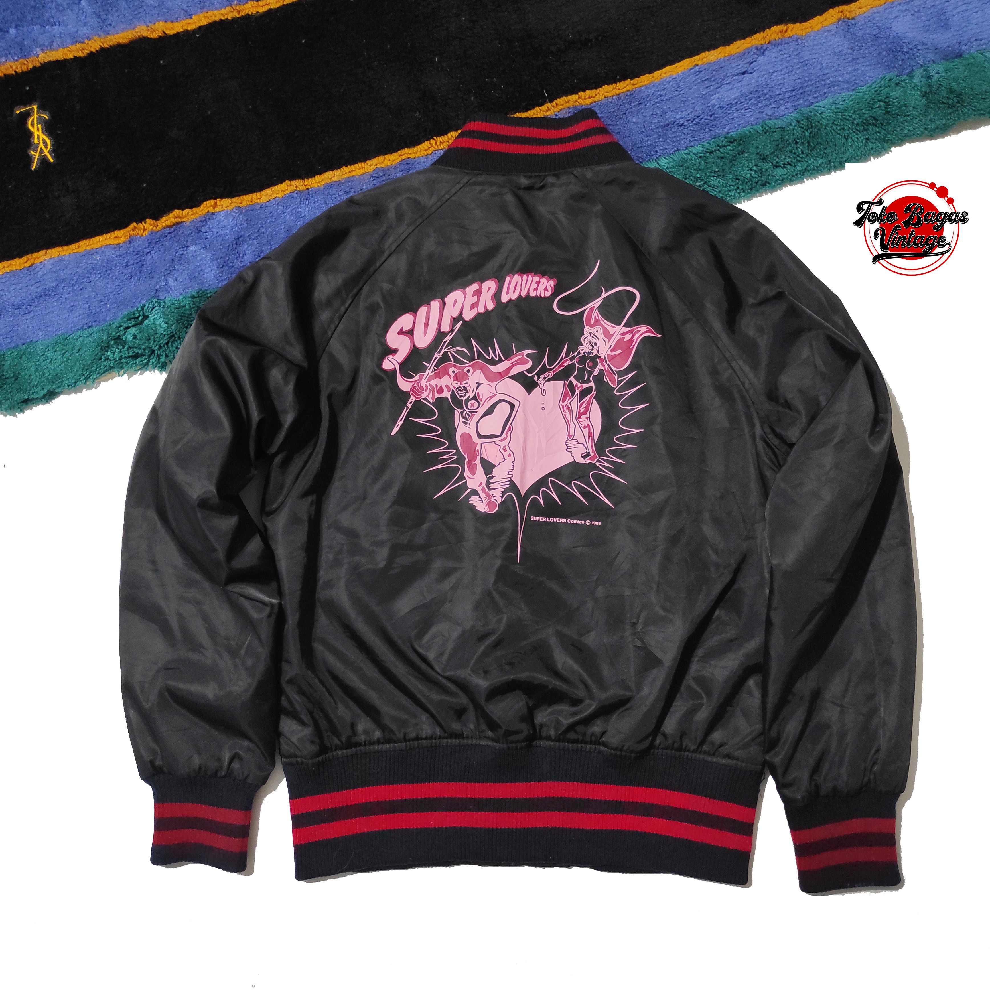 Hysteric Glamour Japan Brand Super Lovers Varsity Jacket Size US M / EU 48-50 / 2 - 1 Thumbnail