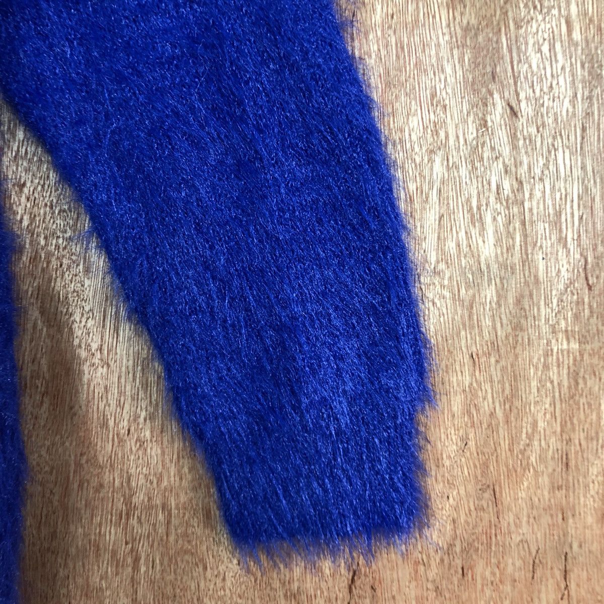 Homespun Knitwear × Japanese Brand Khalita Blue Mohair Turtle Neck Knitwear #347 Size US L / EU 52-54 / 3 - 4 Thumbnail