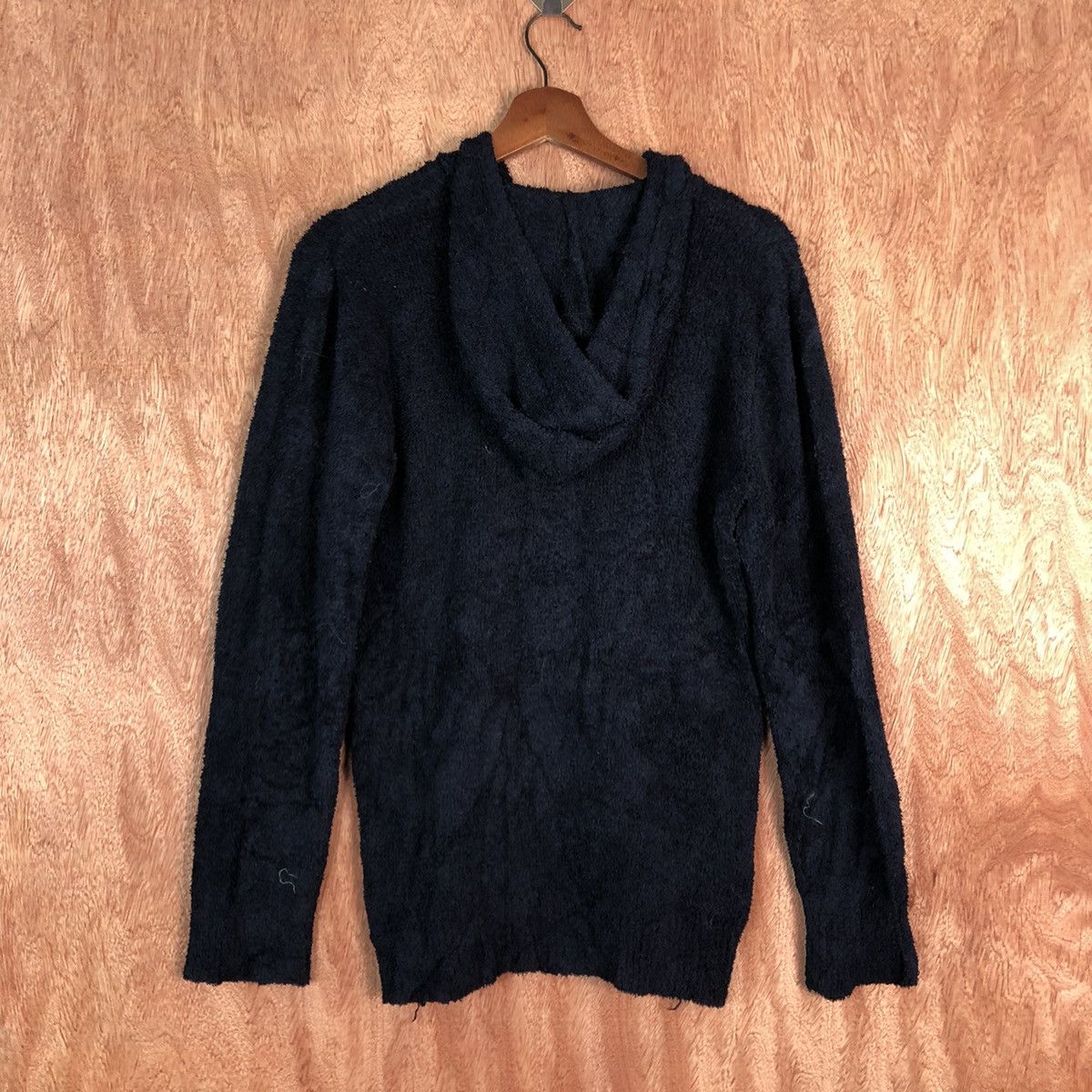 Homespun Knitwear × Japanese Brand Japanese Dark Blue knitwear Sweater hoodies Size US M / EU 48-50 / 2 - 9 Thumbnail