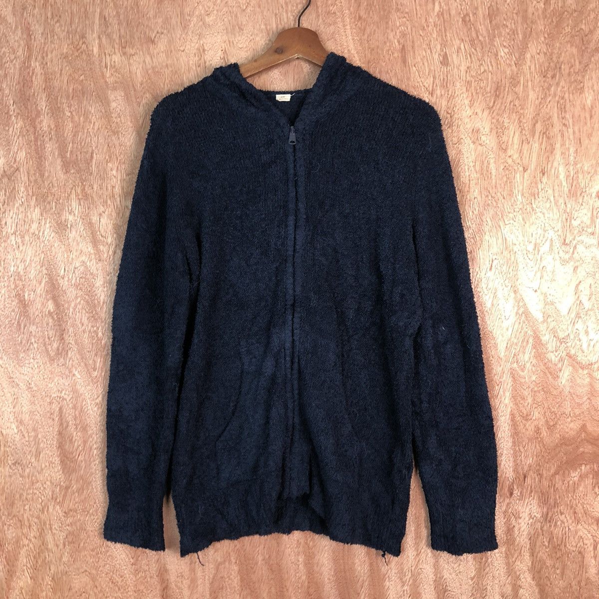 Homespun Knitwear × Japanese Brand Japanese Dark Blue knitwear Sweater hoodies Size US M / EU 48-50 / 2 - 3 Thumbnail