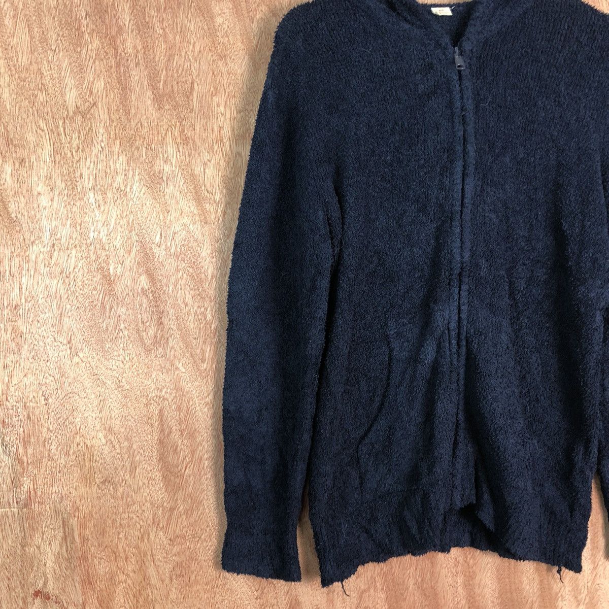 Homespun Knitwear × Japanese Brand Japanese Dark Blue knitwear Sweater hoodies Size US M / EU 48-50 / 2 - 7 Thumbnail