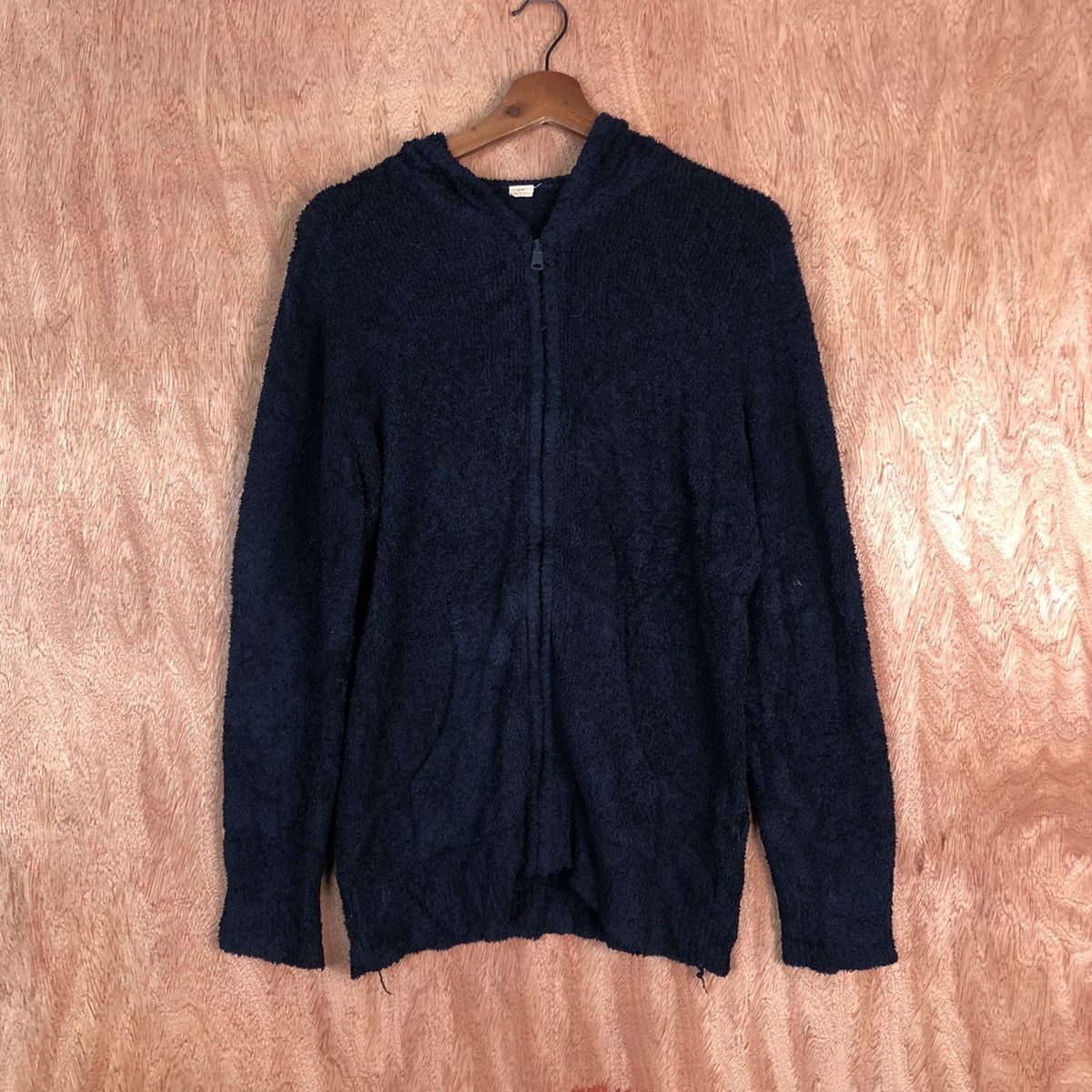 Homespun Knitwear × Japanese Brand Japanese Dark Blue knitwear Sweater hoodies Size US M / EU 48-50 / 2 - 1 Thumbnail