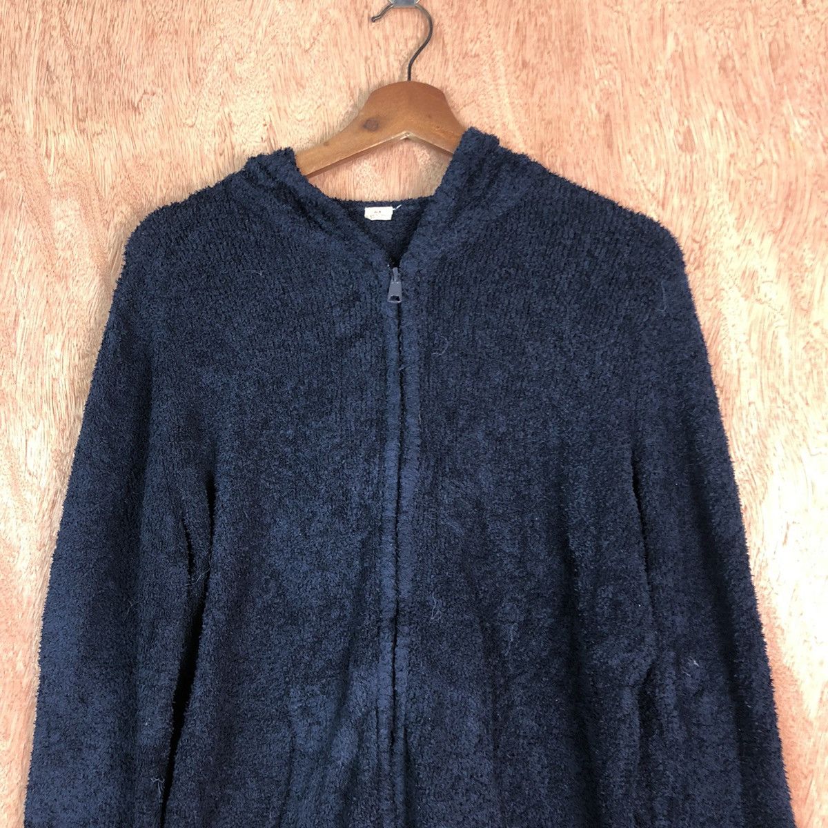 Homespun Knitwear × Japanese Brand Japanese Dark Blue knitwear Sweater hoodies Size US M / EU 48-50 / 2 - 2 Thumbnail