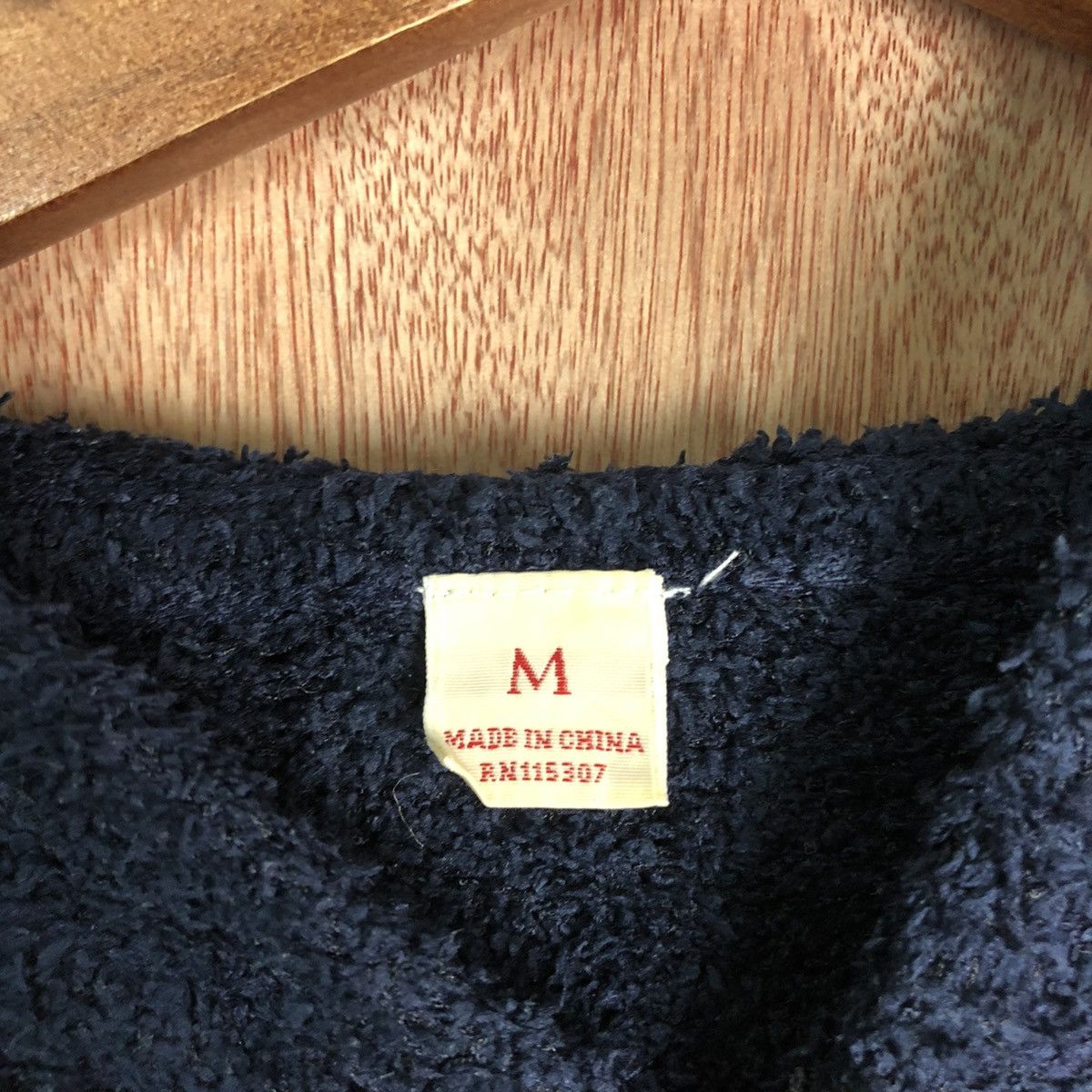 Homespun Knitwear × Japanese Brand Japanese Dark Blue knitwear Sweater hoodies Size US M / EU 48-50 / 2 - 8 Thumbnail