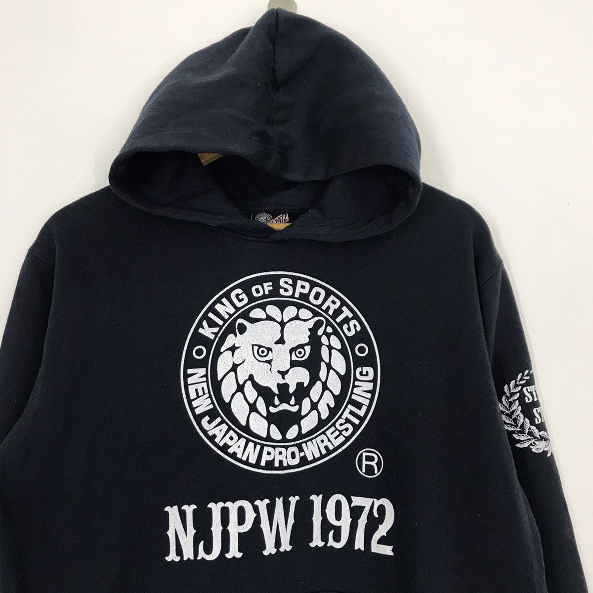 Japanese Brand King of Sport Japan Pro wrestling NJPW Hoodies Size US L / EU 52-54 / 3 - 2 Thumbnail