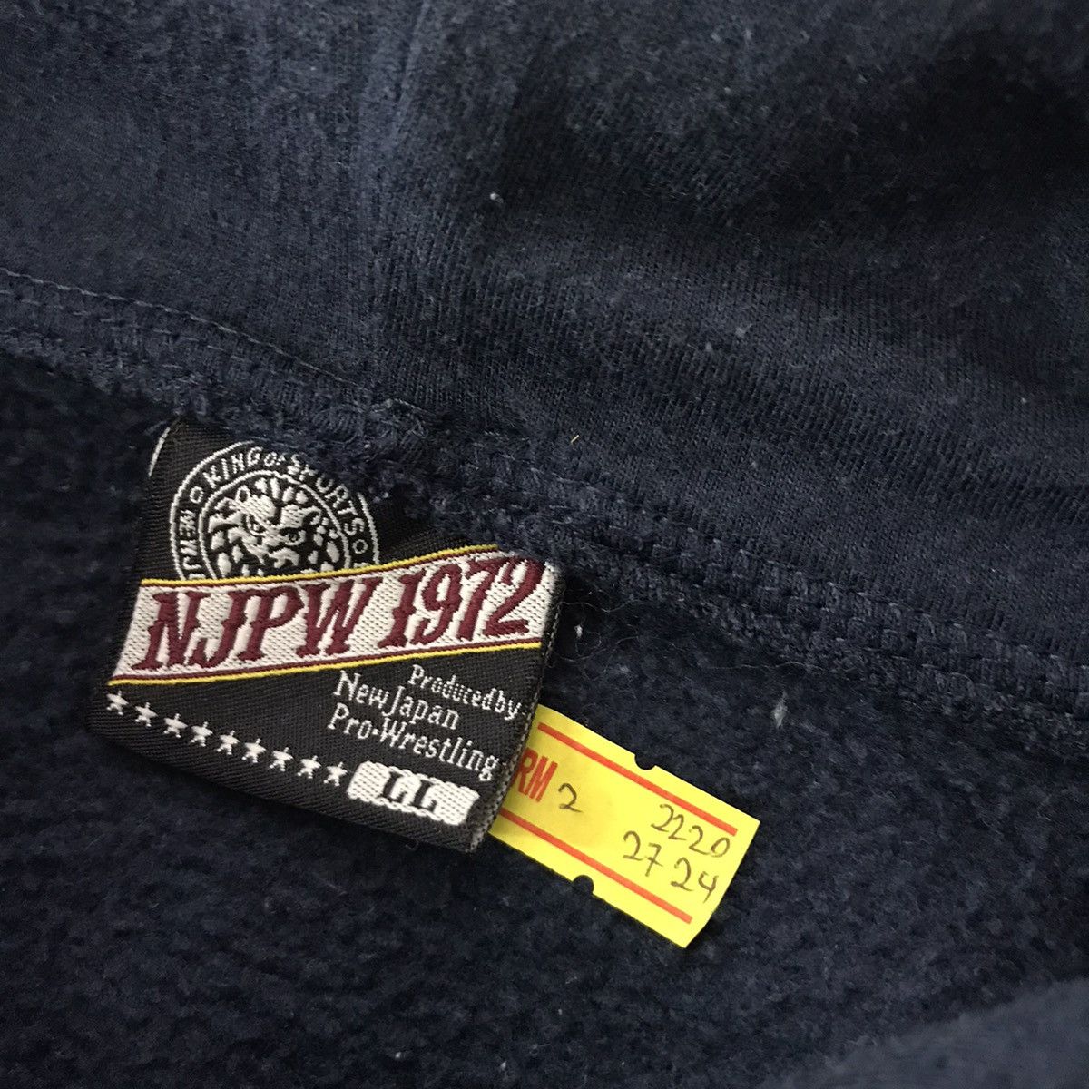 Japanese Brand King of Sport Japan Pro wrestling NJPW Hoodies Size US L / EU 52-54 / 3 - 7 Thumbnail