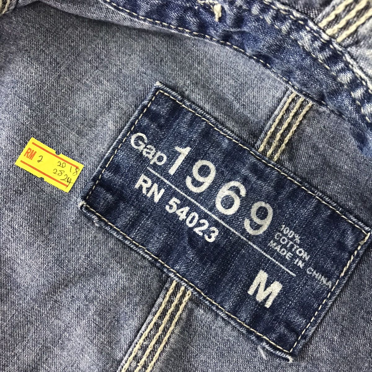 Gap Best offer🔥Gap 1969 Button Hoodies Denim Jacket Size US M / EU 48-50 / 2 - 6 Thumbnail