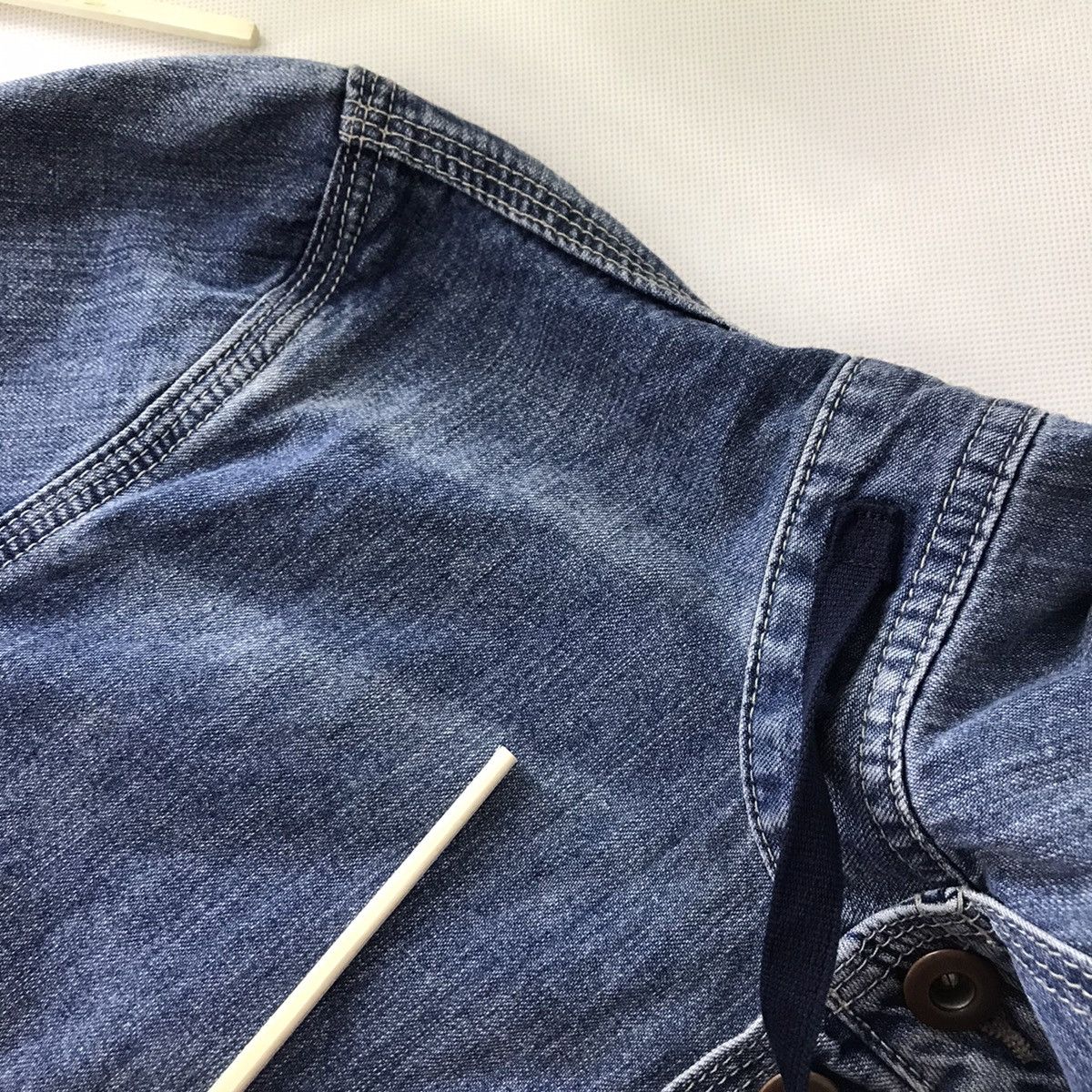 Gap Best offer🔥Gap 1969 Button Hoodies Denim Jacket Size US M / EU 48-50 / 2 - 11 Thumbnail