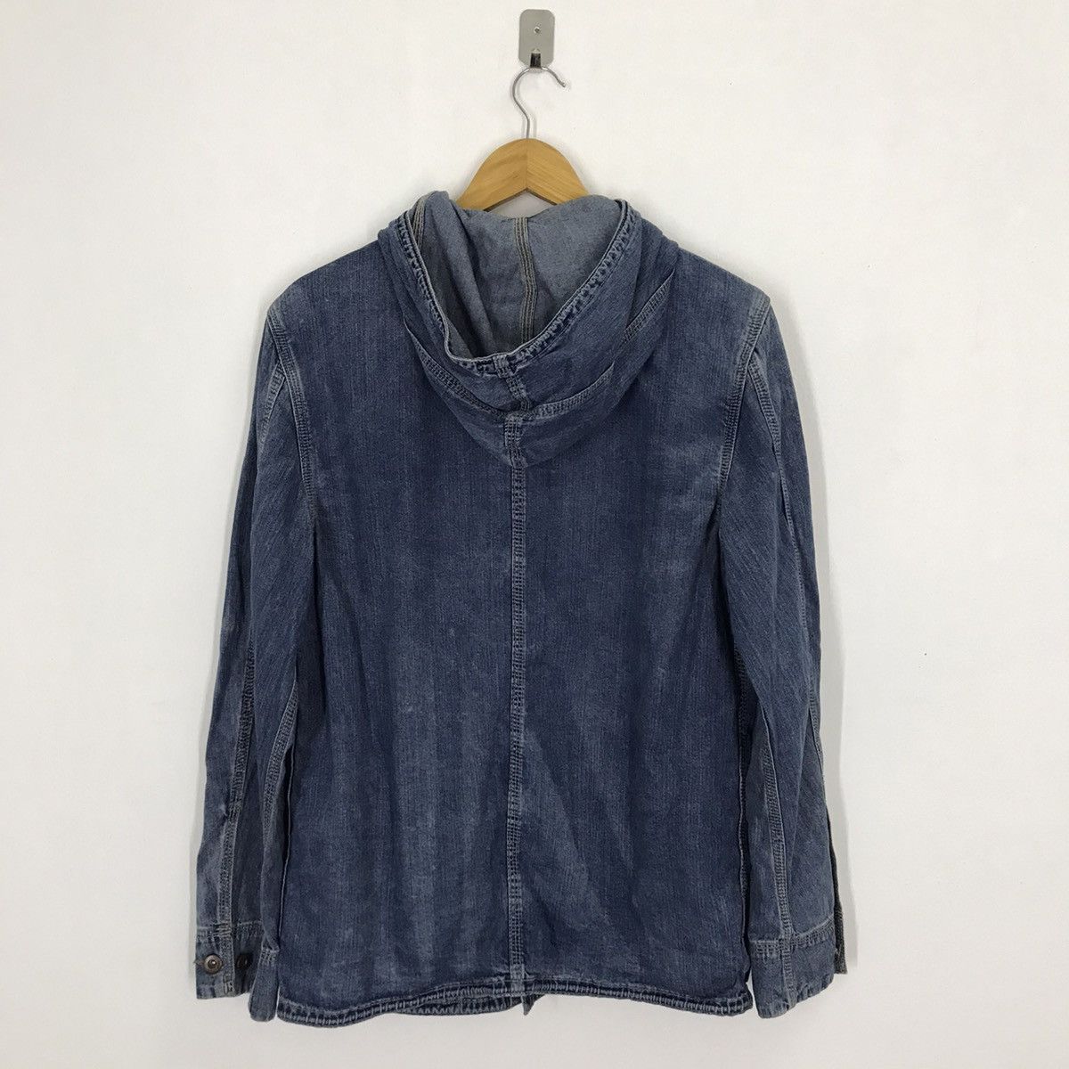 Gap Best offer🔥Gap 1969 Button Hoodies Denim Jacket Size US M / EU 48-50 / 2 - 4 Thumbnail