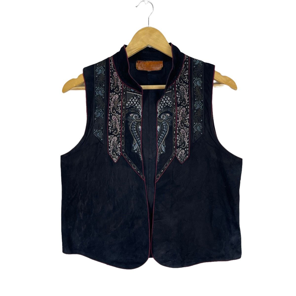 🌟ROBERTO CAVALLI PAISLEY BANDANA VEST