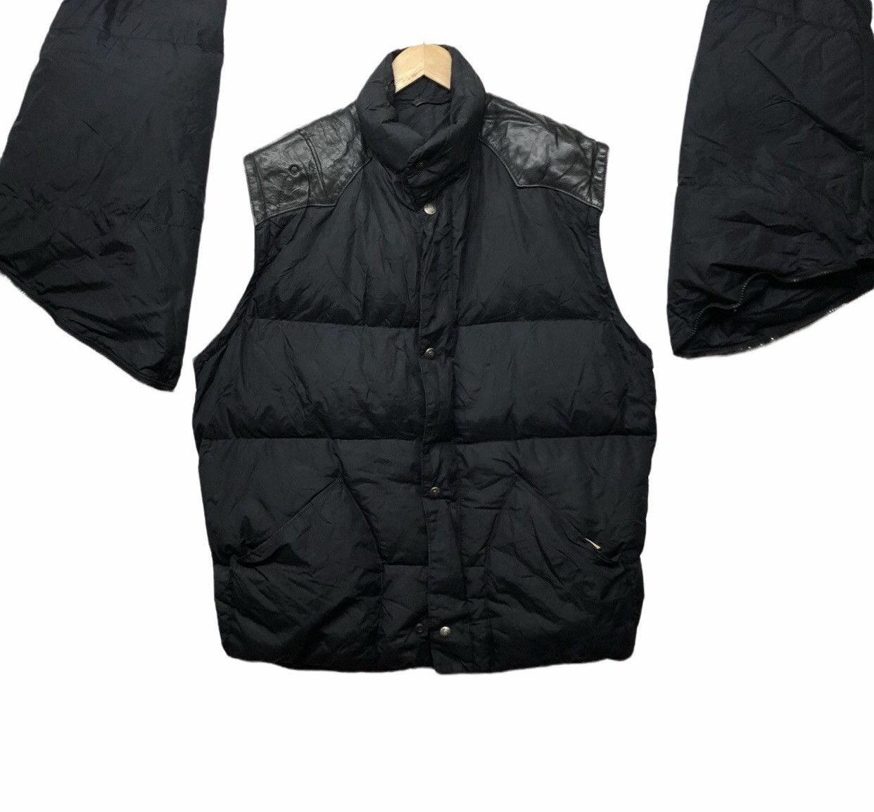 Schott × Vintage Vintage Schott Down Jacket Vest Jacket Size US M / EU 48-50 / 2 - 6 Thumbnail