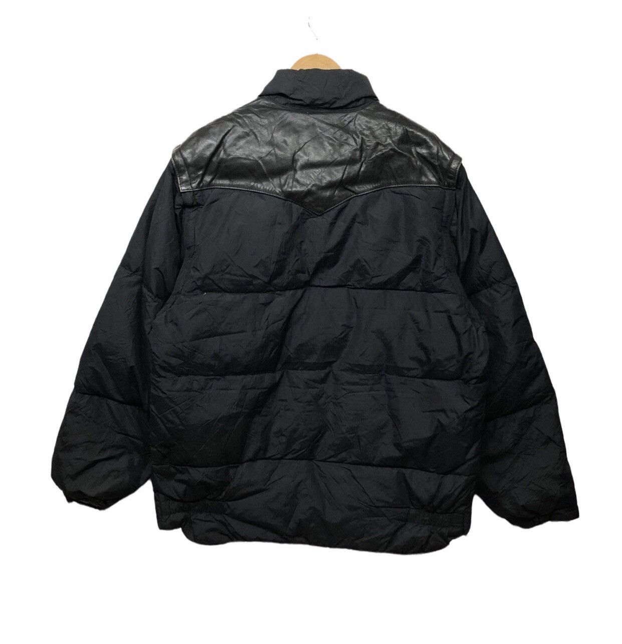 Schott × Vintage Vintage Schott Down Jacket Vest Jacket Size US M / EU 48-50 / 2 - 2 Thumbnail