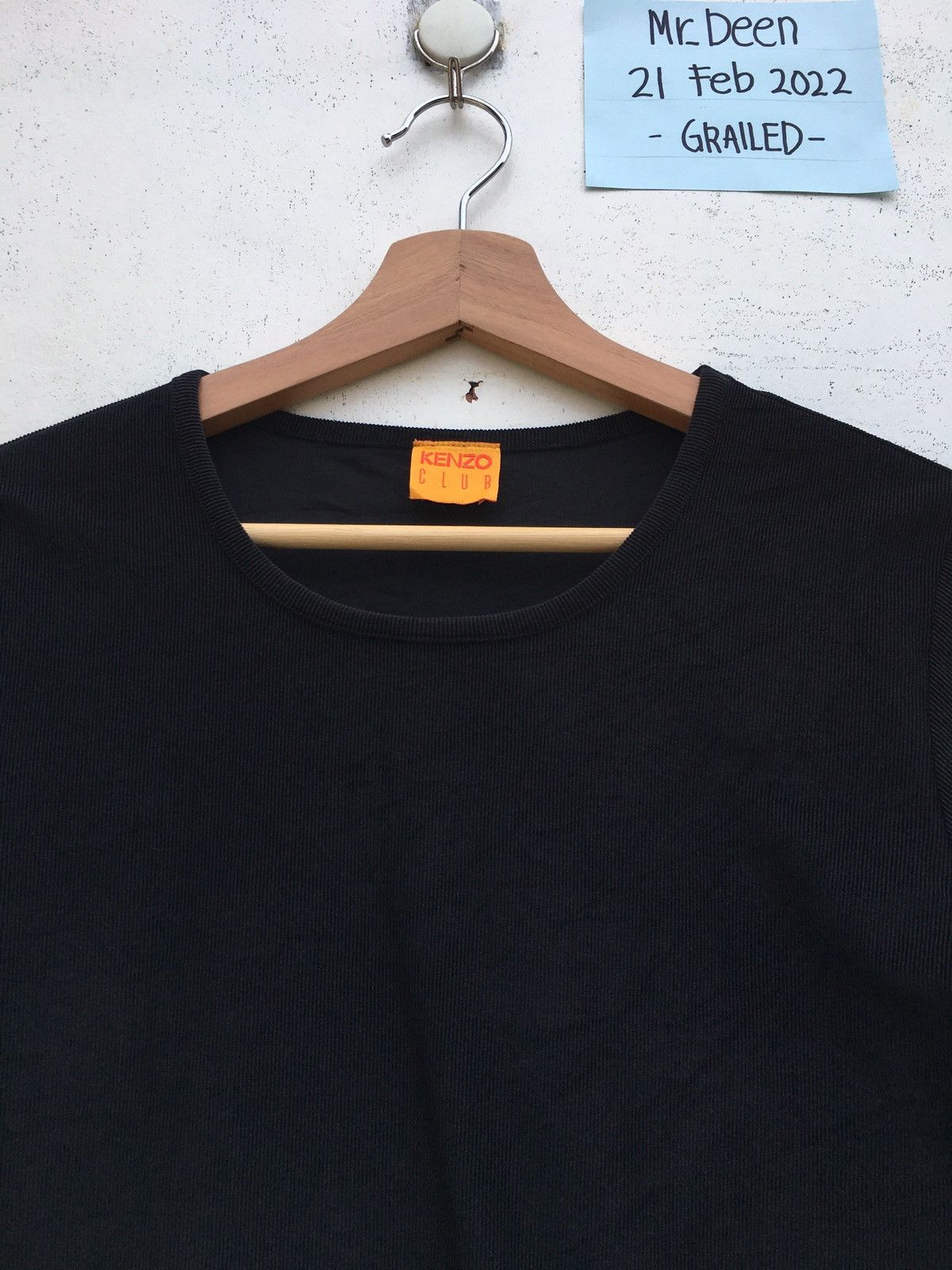 Kenzo Rare Kenzo Plain Cropped Top Longsleeve Shirt Size US S / EU 44-46 / 1 - 5 Thumbnail