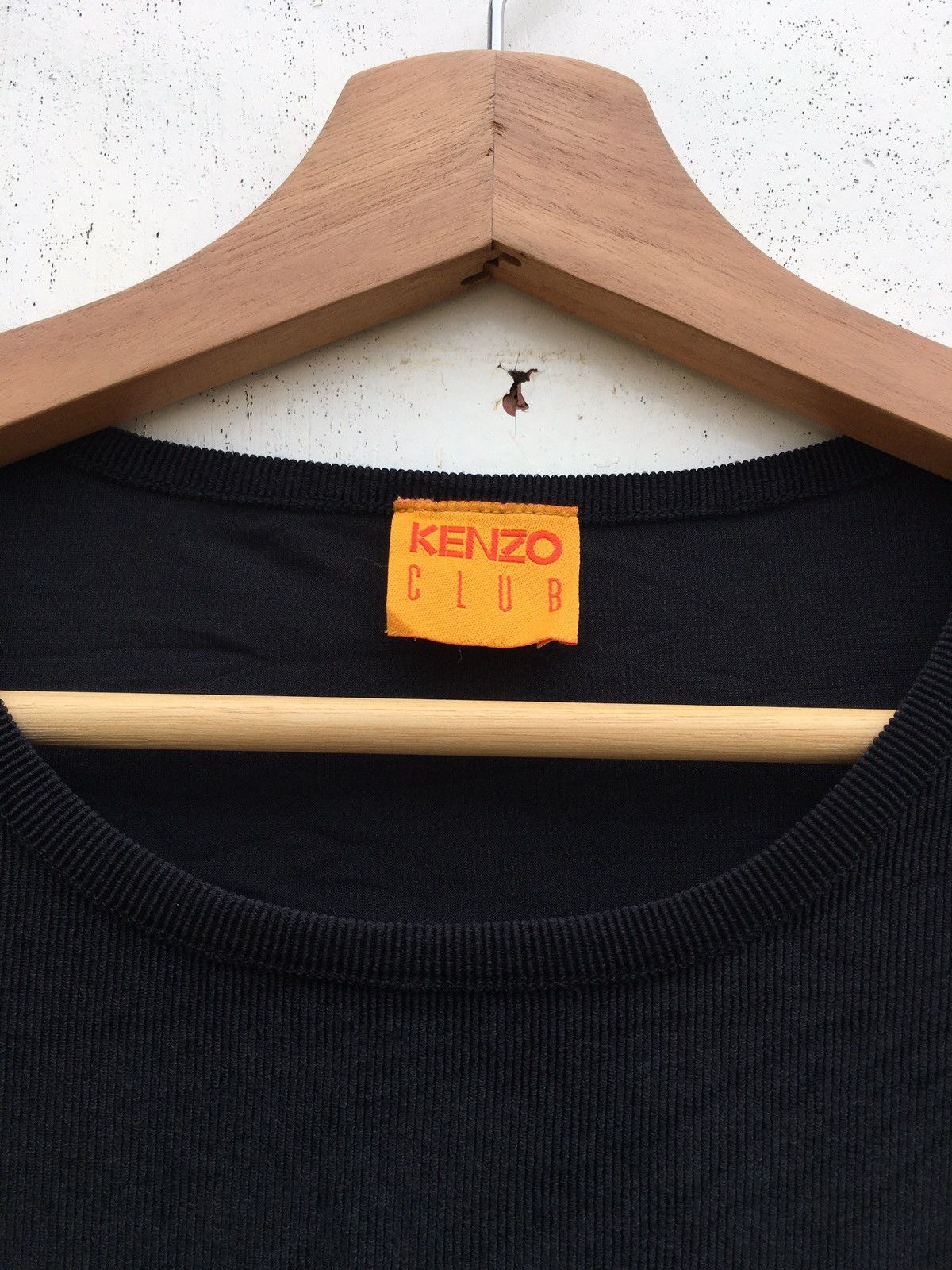 Kenzo Rare Kenzo Plain Cropped Top Longsleeve Shirt Size US S / EU 44-46 / 1 - 6 Thumbnail