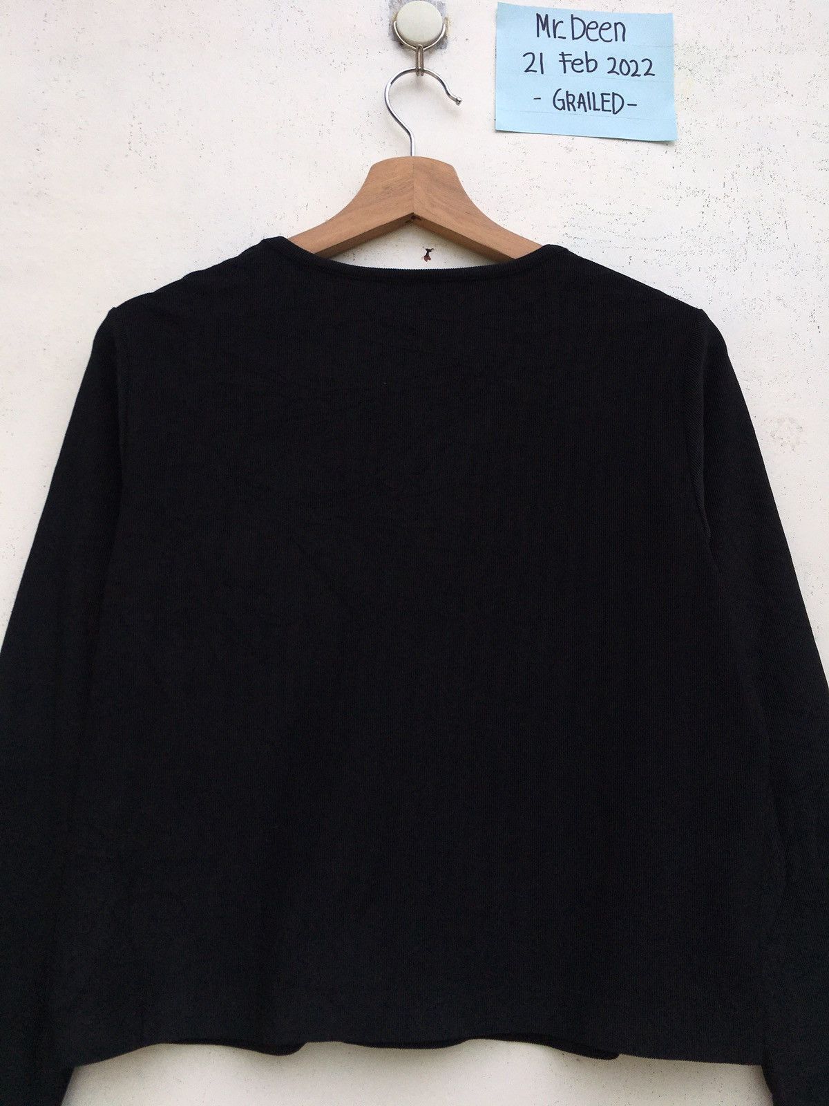 Kenzo Rare Kenzo Plain Cropped Top Longsleeve Shirt Size US S / EU 44-46 / 1 - 13 Thumbnail