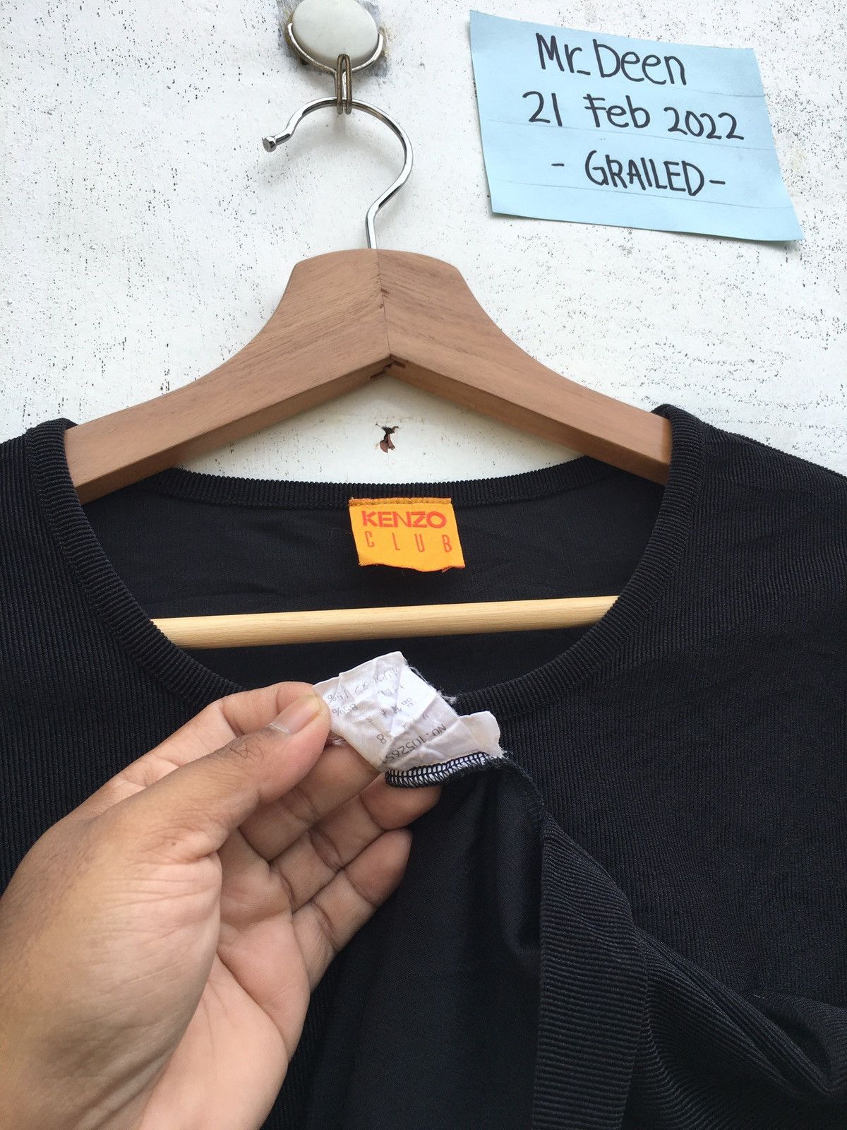 Kenzo Rare Kenzo Plain Cropped Top Longsleeve Shirt Size US S / EU 44-46 / 1 - 7 Thumbnail