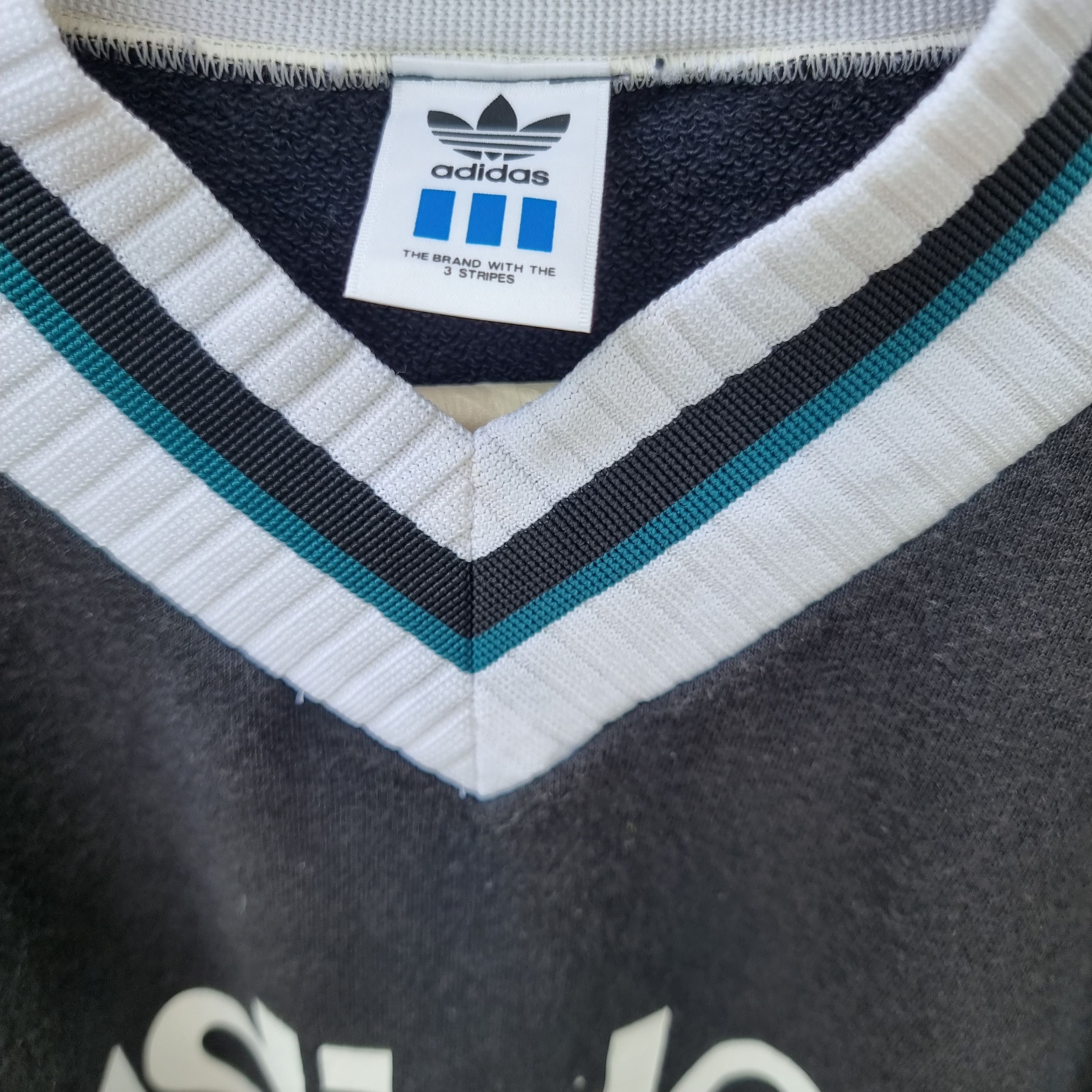 Adidas × Descente × Vintage Trashed vintage adidas stripes faded Size US XL / EU 56 / 4 - 4 Thumbnail