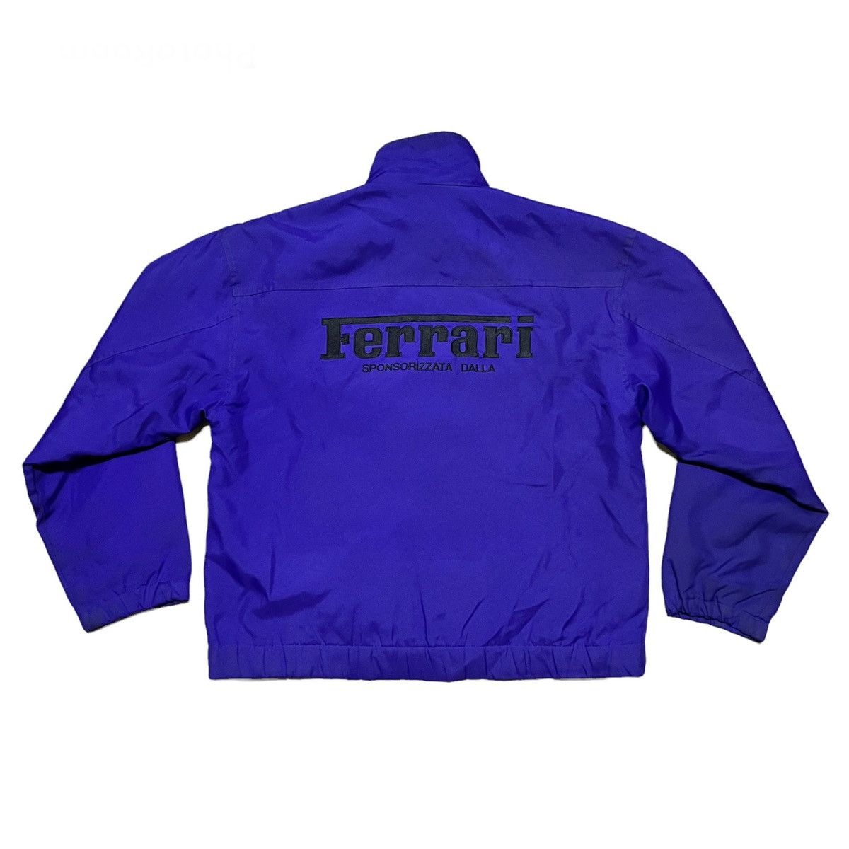 Vintage Ferrari Big Logo Sweater Jacket
