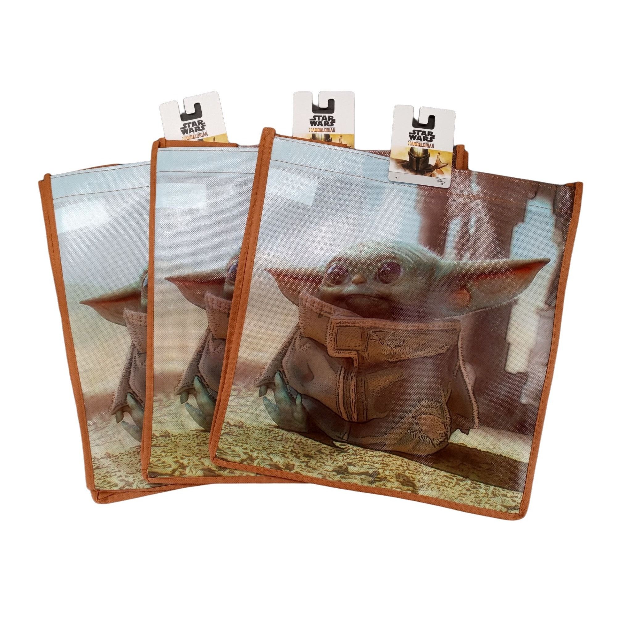 Bag Baby Yoda The Child Grogu The Mandalorian 3 Tote Bags | Grailed