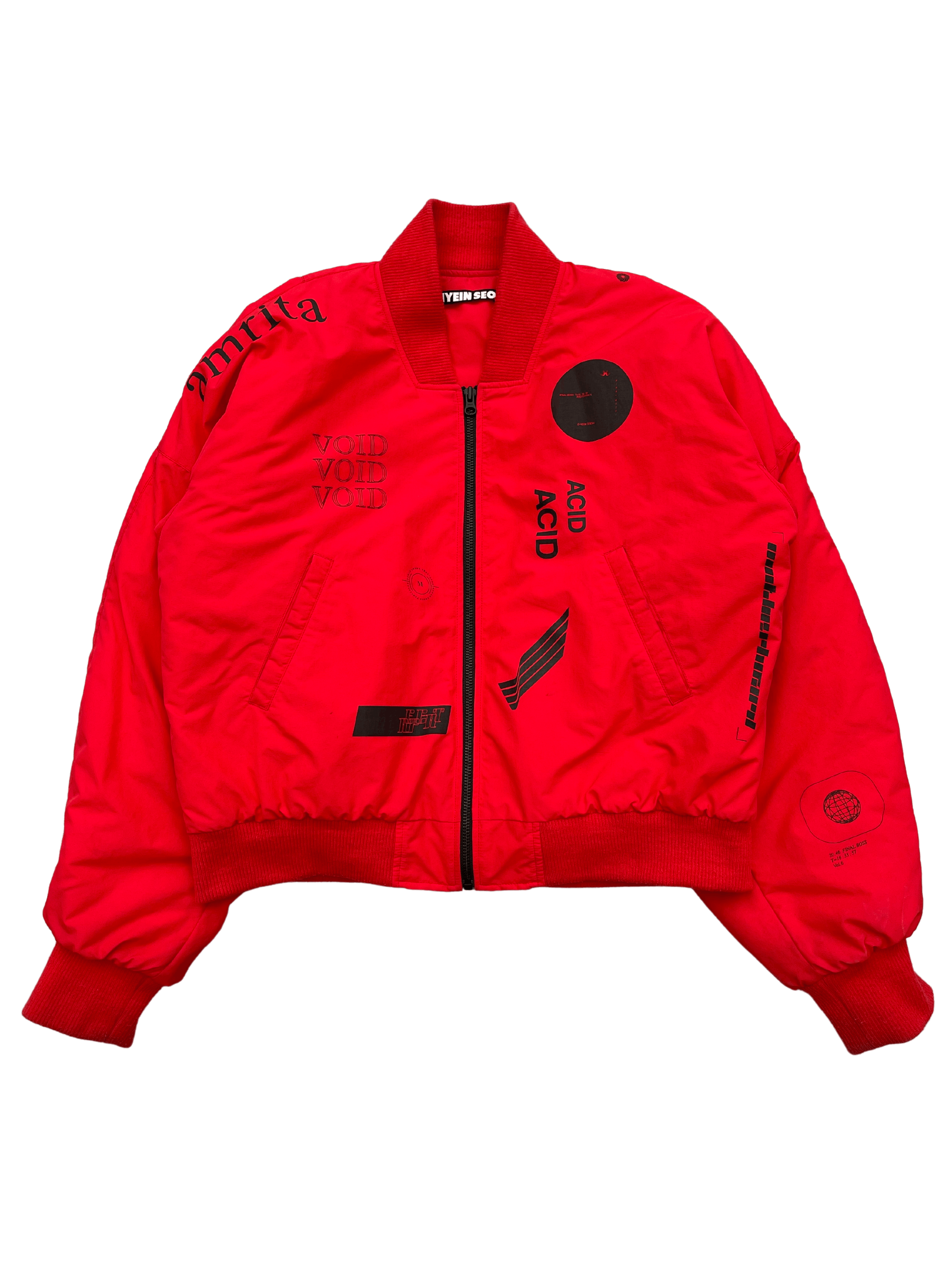 Hyein Seo Hyein Seo A/W17 Final Boss VOID Bomber Jacket
