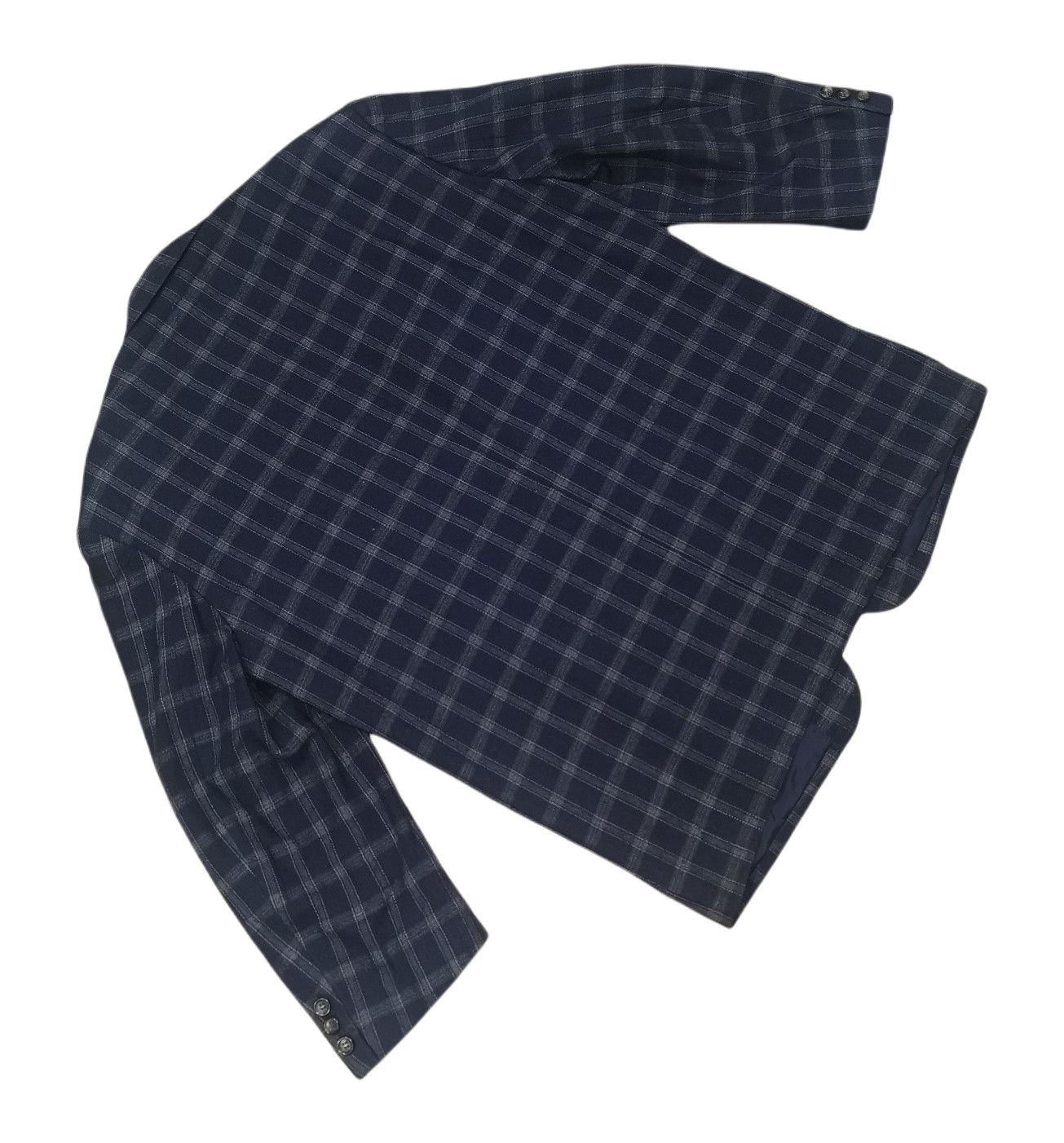 Comme des Garcons Comme Des Garcons Homme Tartan Blazer Jacket Size US M / EU 48-50 / 2 - 5 Thumbnail