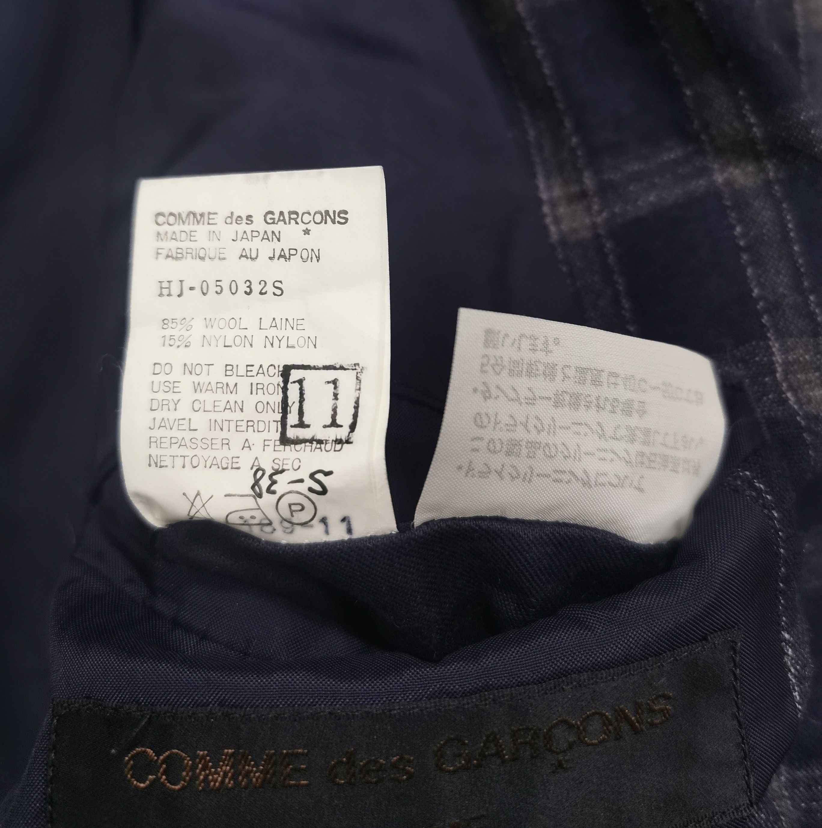 Comme des Garcons Comme Des Garcons Homme Tartan Blazer Jacket Size US M / EU 48-50 / 2 - 15 Thumbnail