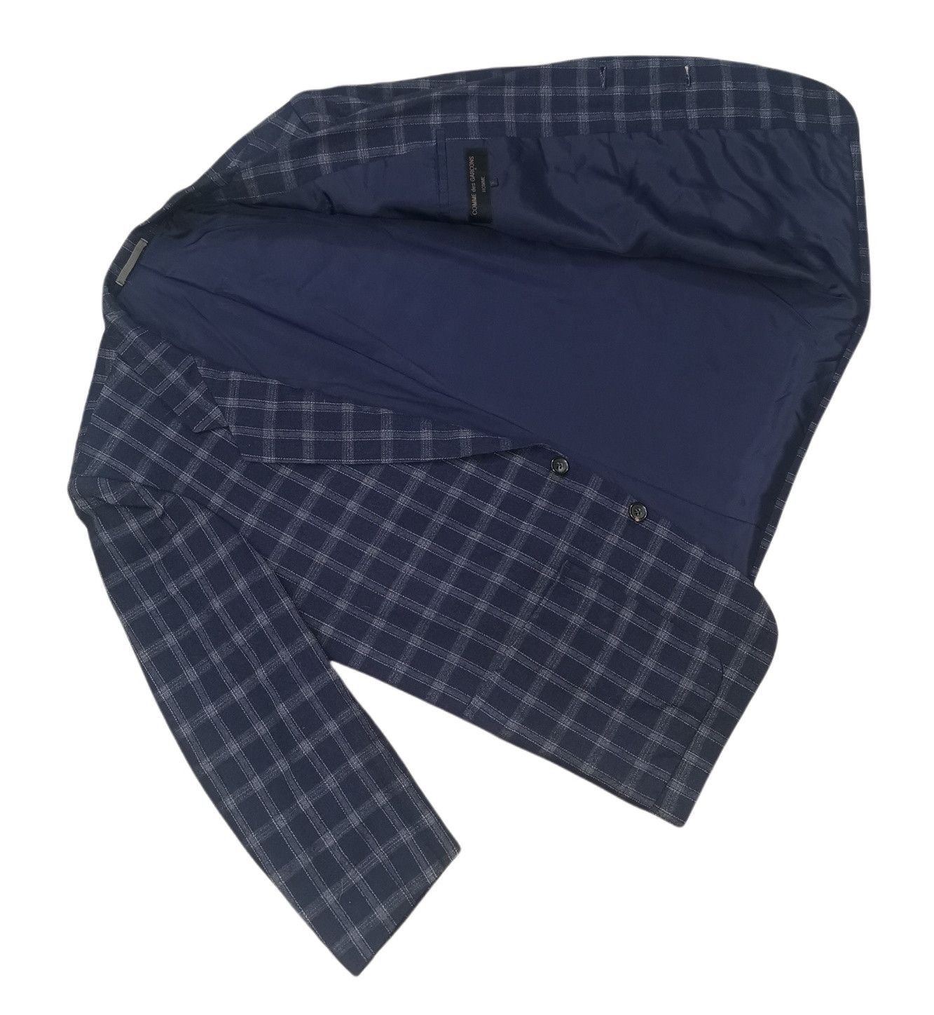 Comme des Garcons Comme Des Garcons Homme Tartan Blazer Jacket Size US M / EU 48-50 / 2 - 8 Thumbnail
