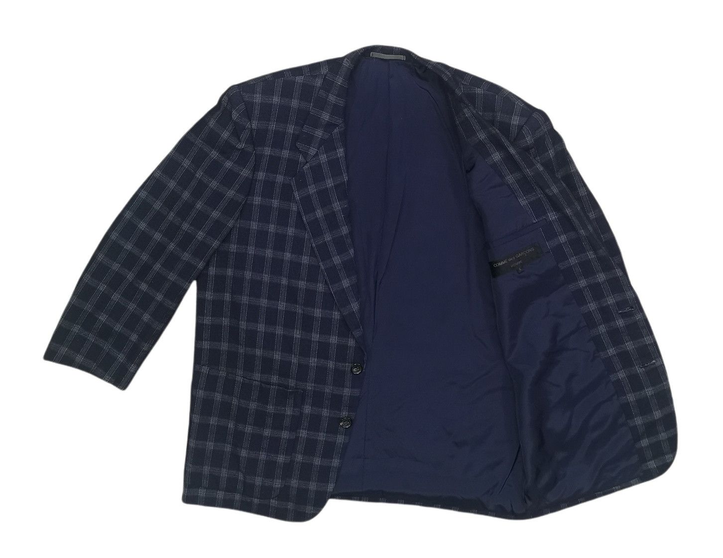Comme des Garcons Comme Des Garcons Homme Tartan Blazer Jacket Size US M / EU 48-50 / 2 - 7 Thumbnail