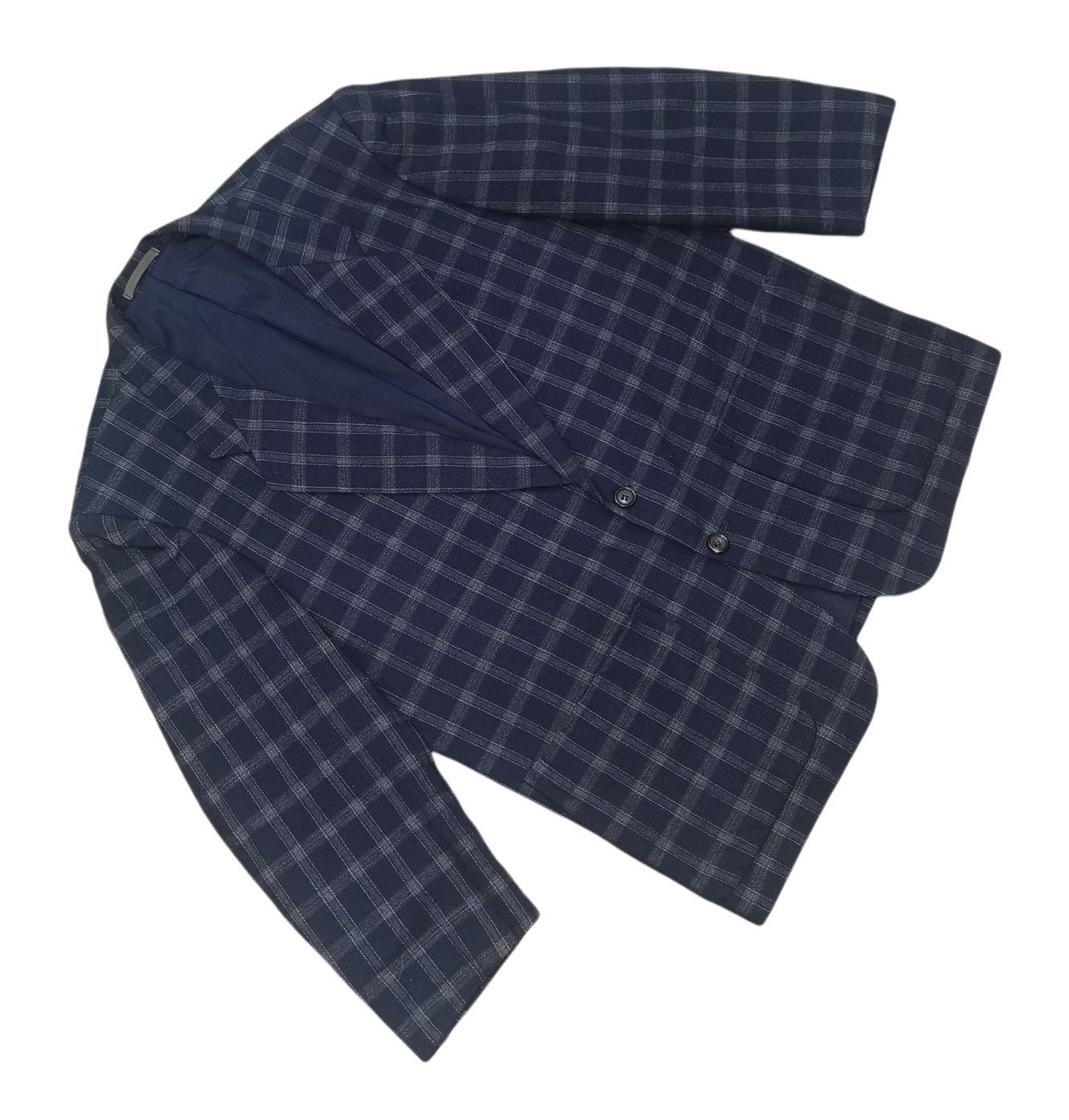 Comme des Garcons Comme Des Garcons Homme Tartan Blazer Jacket Size US M / EU 48-50 / 2 - 3 Thumbnail