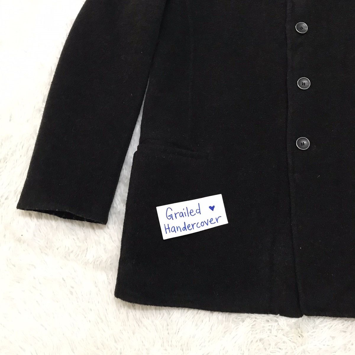 Armani Armani Wool & Nylon Jacket Made in Italy Size US L / EU 52-54 / 3 - 3 Thumbnail