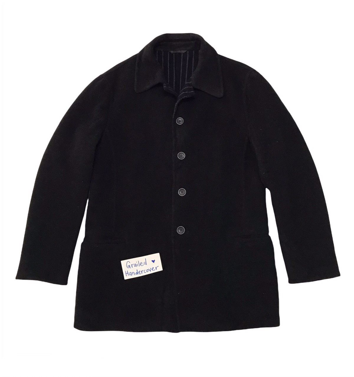 Armani Armani Wool & Nylon Jacket Made in Italy Size US L / EU 52-54 / 3 - 1 Thumbnail
