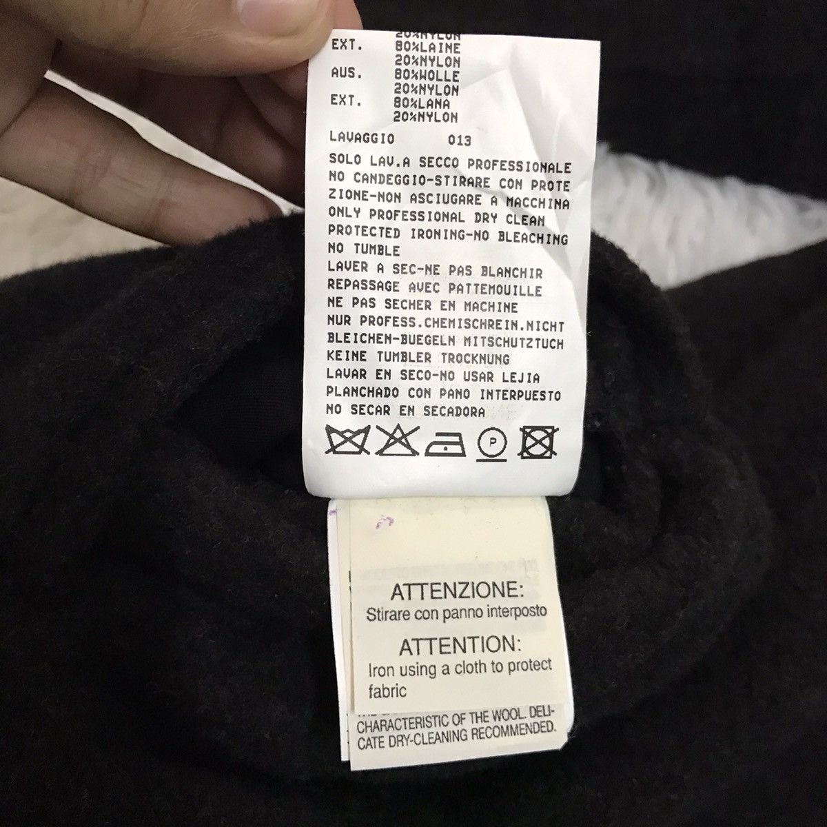Armani Armani Wool & Nylon Jacket Made in Italy Size US L / EU 52-54 / 3 - 17 Thumbnail