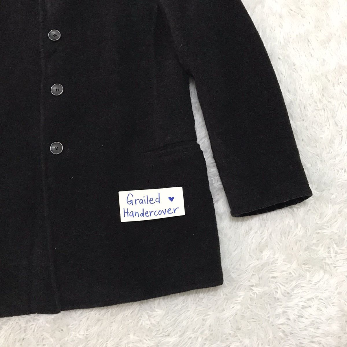Armani Armani Wool & Nylon Jacket Made in Italy Size US L / EU 52-54 / 3 - 4 Thumbnail