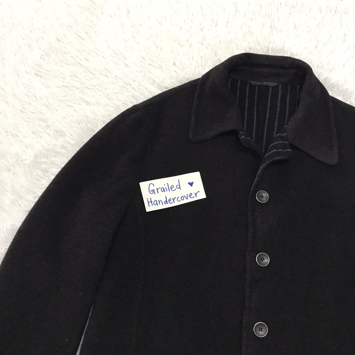 Armani Armani Wool & Nylon Jacket Made in Italy Size US L / EU 52-54 / 3 - 6 Thumbnail