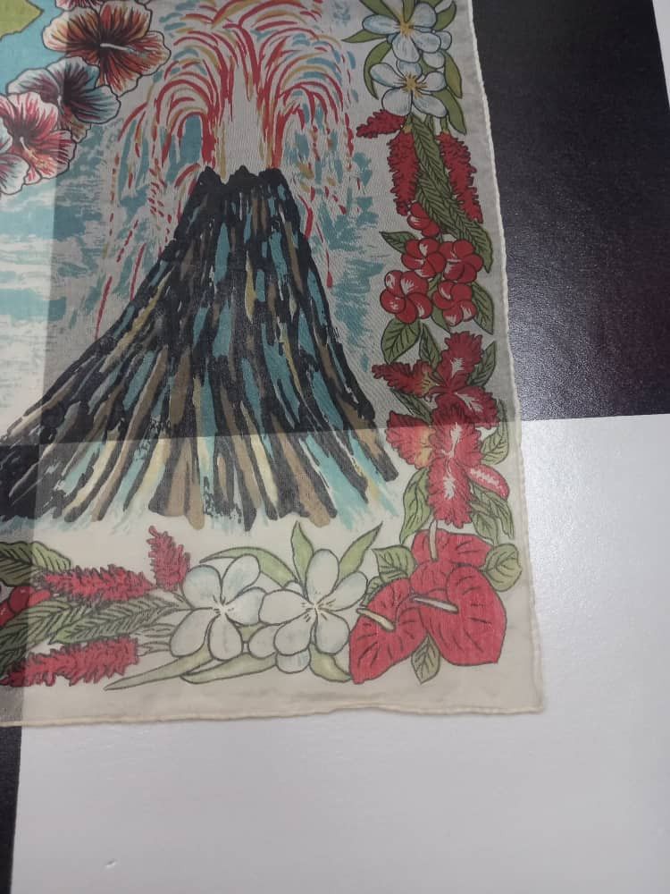 Other Vintage Hawaii Aloha Scarf Size ONE SIZE - 5 Thumbnail