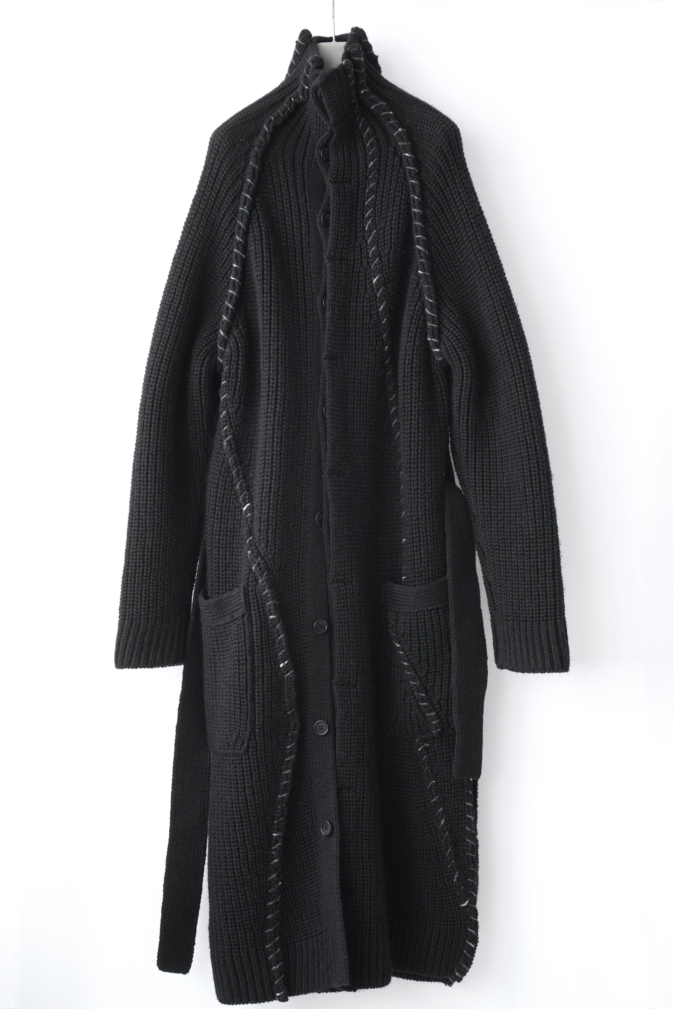 Yohji Yamamoto AW18 Knit Coat | Grailed 