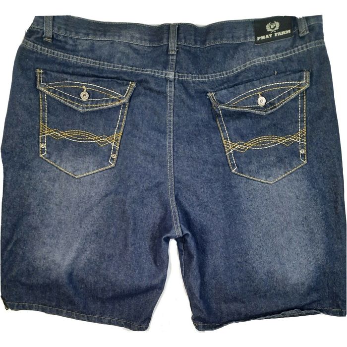 Phat Farm Mens Phat Farm Size 46 Jean Shorts Big And Tall Vintage Grailed