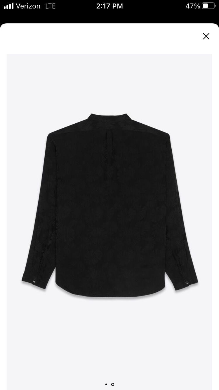 Saint Laurent Paris Jacket in Black Size US M / EU 48-50 / 2 - 2 Thumbnail