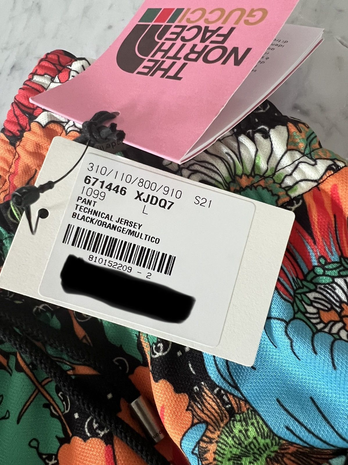 Gucci Gucci X The North Face technical jersey pant SOLD OUT sz L Size US 33 - 10 Thumbnail