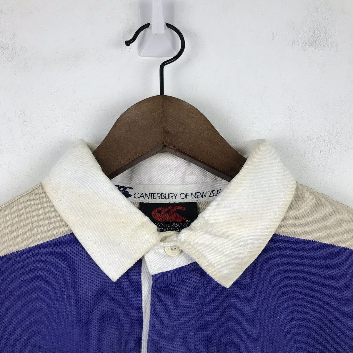 Canterbury of New Zealand 🍓FINAL DROP🍓SH0063 CANTERBURRY STRIPES LONGSLEEVE POLO SHIRT Size US L / EU 52-54 / 3 - 3 Thumbnail
