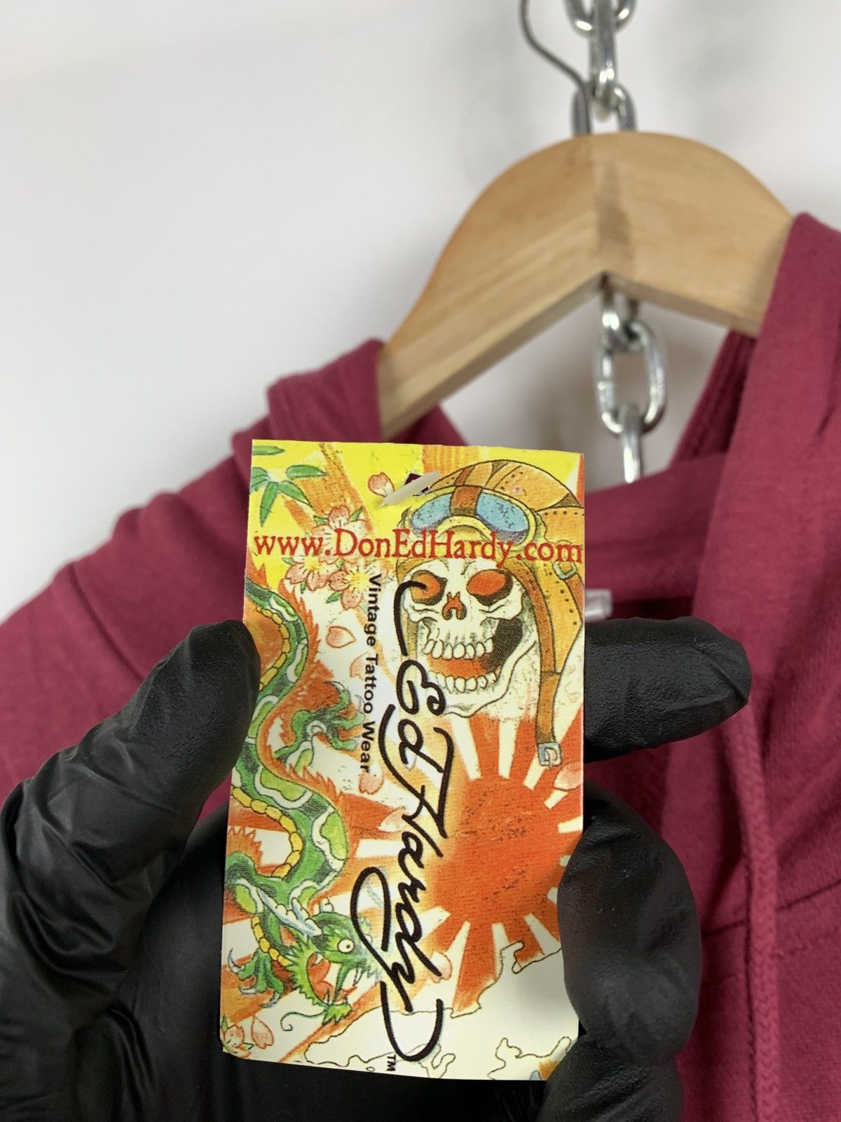 Christian Audigier Ed Hardy by Christian Audigier Red Tiger Hoodie 3Xl Size US XXL / EU 58 / 5 - 12 Thumbnail