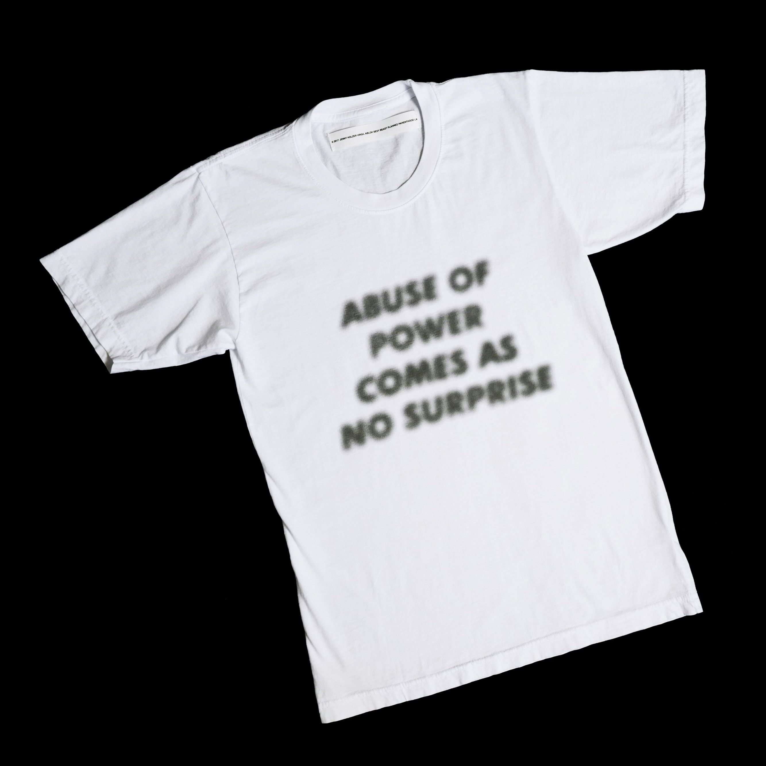 Virgil Abloh VIRGIL ABLOH x JENNY HOLZER Limited Edition T-Shirt New |  Grailed