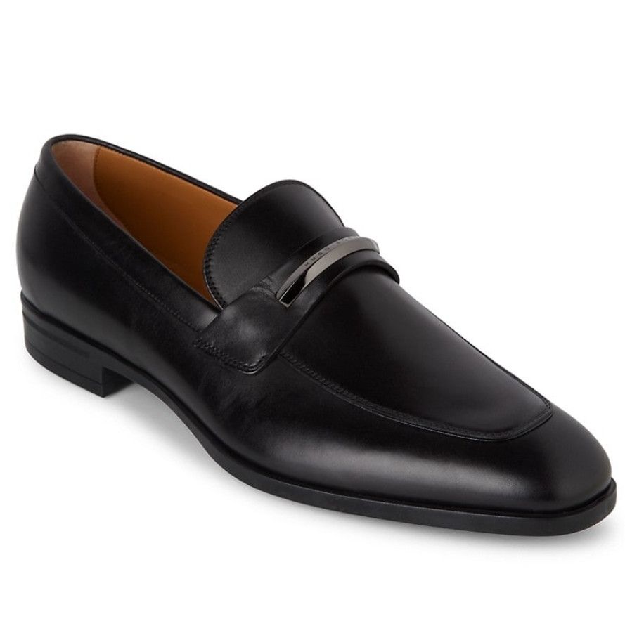 Hugo boss portland solid cheap bit loafer