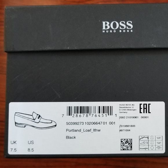 Hugo boss portland solid best sale bit loafer