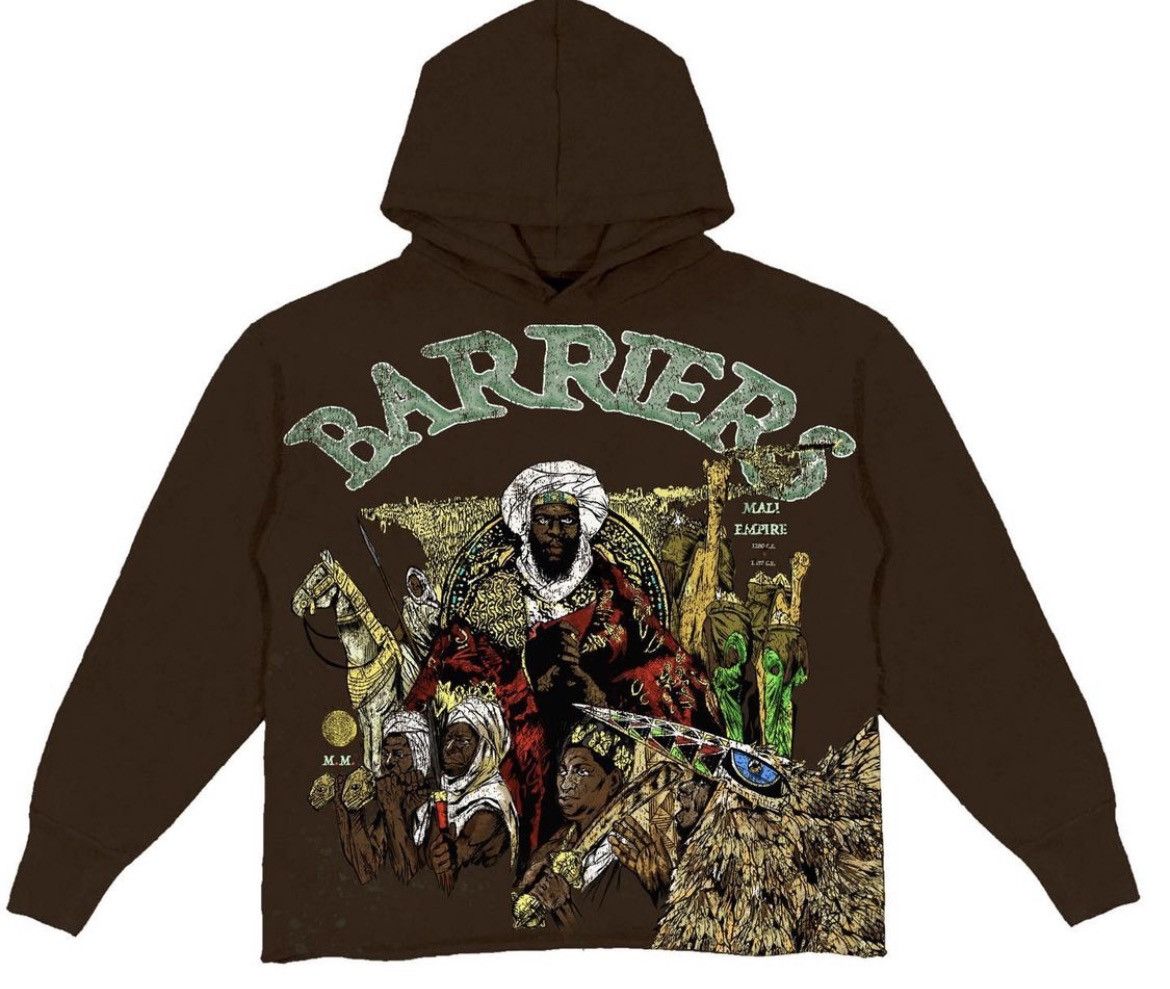 image of Barriers Man Of Africa in Brown, Men's (Size 2XL)