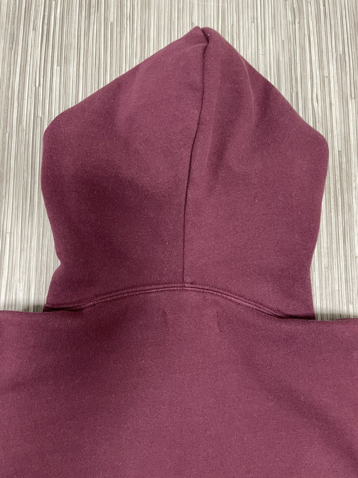 Fear of God Fear of God Essentials 2018 Burgundy Hoodie Size US M / EU 48-50 / 2 - 5 Thumbnail