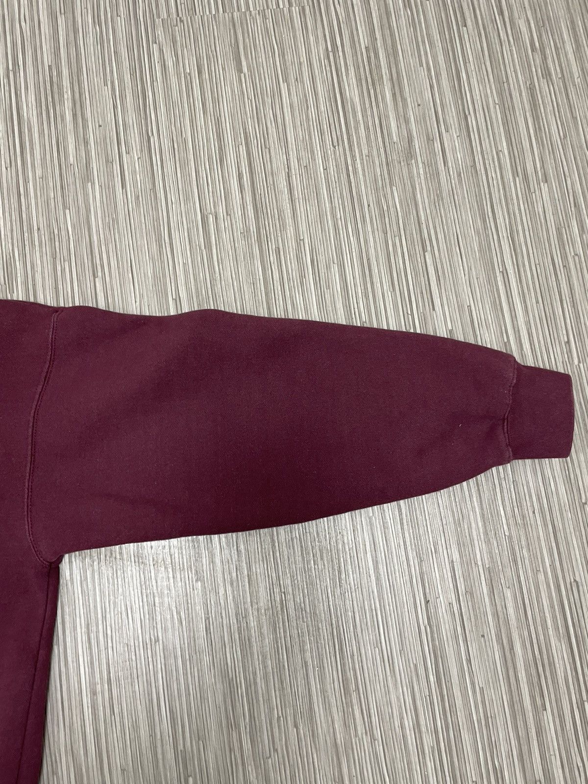 Fear of God Fear of God Essentials 2018 Burgundy Hoodie Size US M / EU 48-50 / 2 - 10 Thumbnail