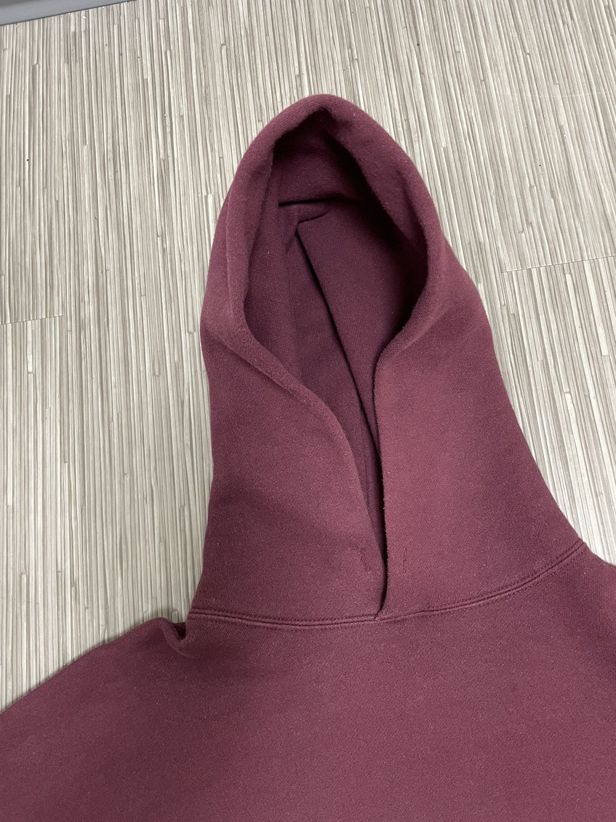 Fear of God Fear of God Essentials 2018 Burgundy Hoodie Size US M / EU 48-50 / 2 - 7 Thumbnail